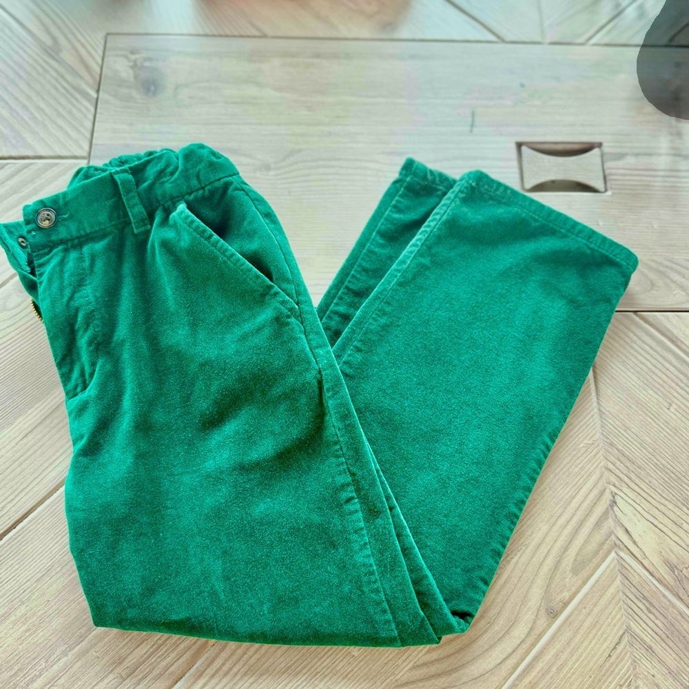 Gymboree l Green “Velvet” Dress Pants l Size: 7